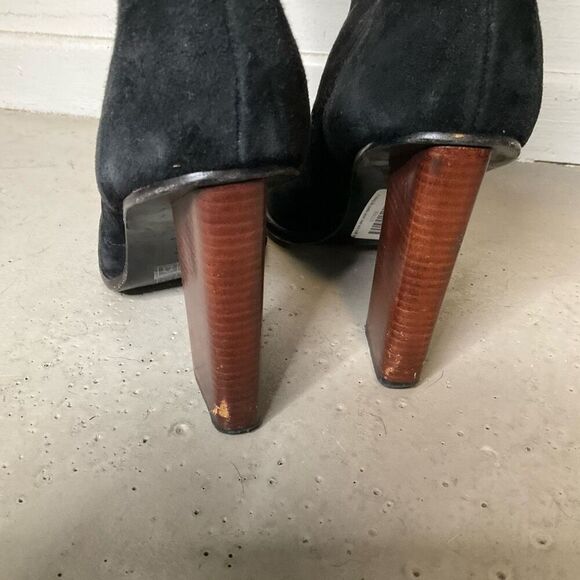 Alexander Wang Suede Heeled Boots - Picture 6 of 13